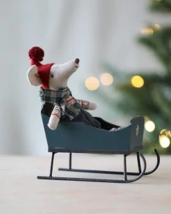 Maileg Christmas Sleigh - Green