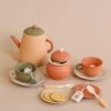 Handmade Wooden Tea Set - Herbal