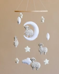 Handmade Mobile - Little Sheep