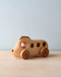 Handmade Wooden Bus -Odin Parker Toys 2J2A8368