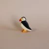 Handmade Holzwald Puffin Bird