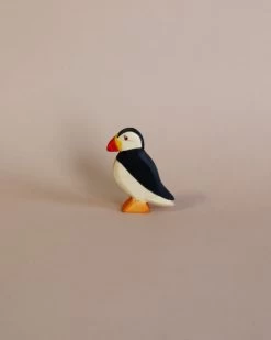 Handmade Holzwald Puffin Bird