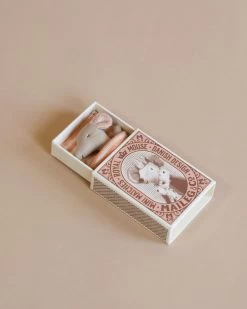 Maileg Sleepy Wakey Baby Mouse In Box