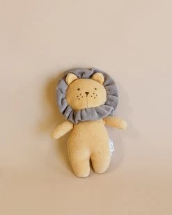 Leo Lion Terry Cloth Rattle