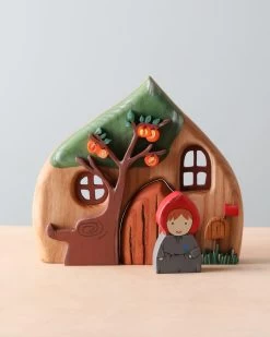 Handmade Wooden Fairy Cottage -Odin Parker Toys 2J2A9321 2