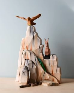 Handmade Wooden Mountain Cliff Scene 8 Handmade Wooden Mountain Cliff Scene -Odin Parker Toys 2J2A9449 2