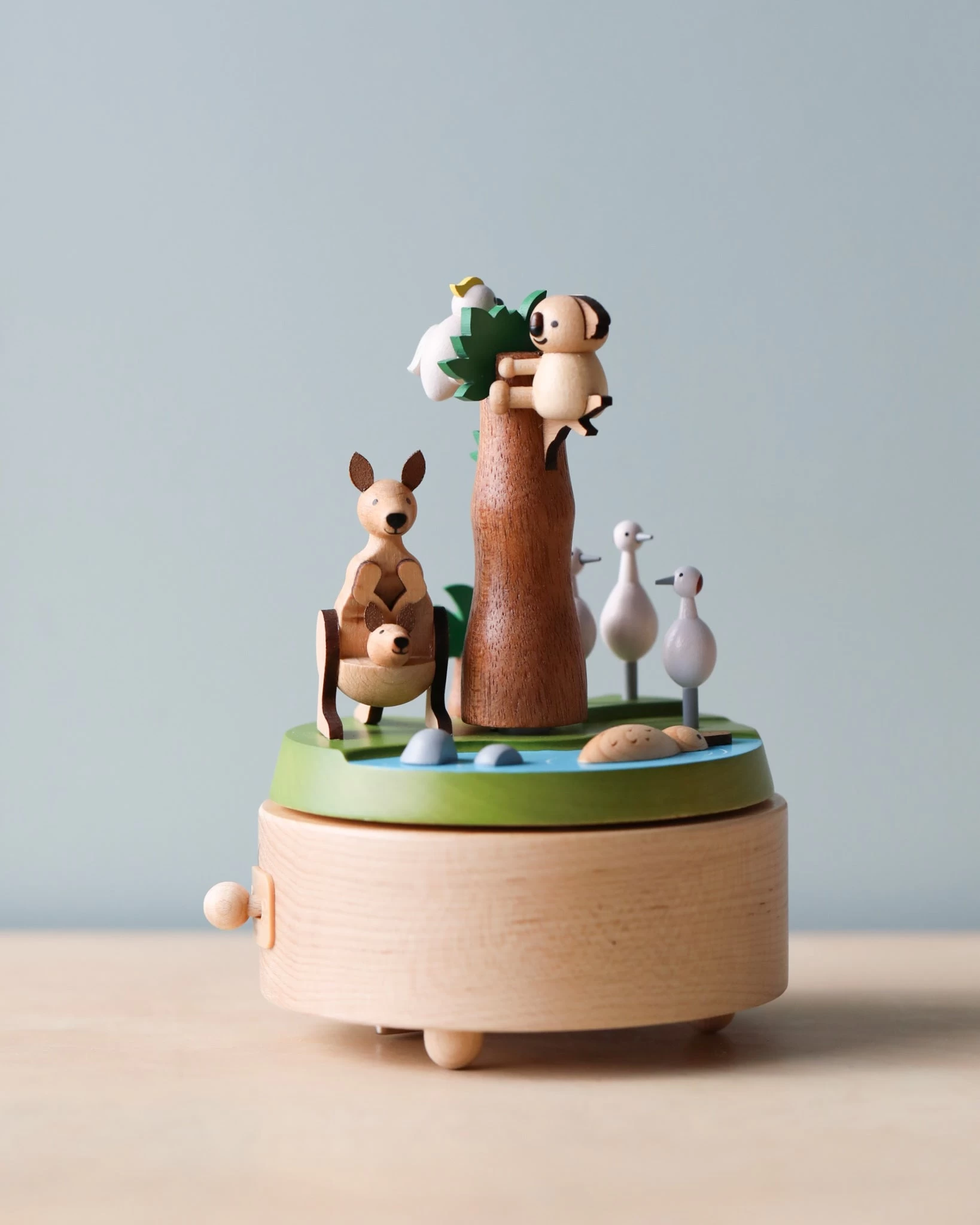 Wooden Australian Safari Park Music Box 1 Wooden Australian Safari Park Music Box