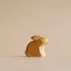 Handmade Holzwald Sitting Rabbit