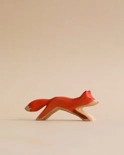 Handmade Holzwald Running Fox