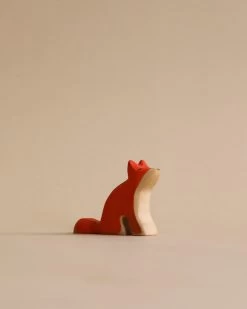 Handmade Holzwald Sitting Fox