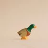Handmade Holzwald Male Duck - Stretched