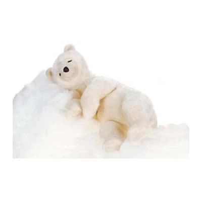 Hansa Sleeping Polar Bear Stuffed Animal 2 Hansa Sleeping Polar Bear Stuffed Animal - Image 2