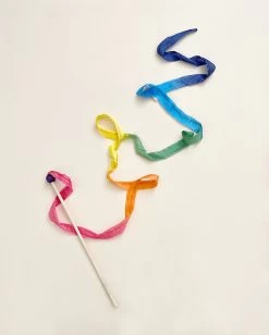 Sarah's Silk Rainbow Streamer Wand
