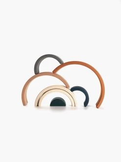 Handmade Rainbow Stacker - Terracotta -Odin Parker Toys 684b1f7c98c2f1850f24b758046dfa7b38521999cba454b94b769e61c5922a9f jpeg