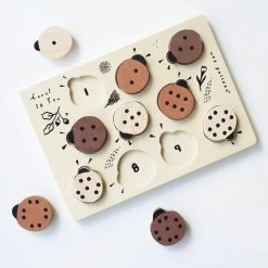 Wooden Tray Puzzle - Count To 10 Ladybugs 9 Wooden Tray Puzzle - Count To 10 Ladybugs -Odin Parker Toys 685da8149bd76511d787c7263beda57f3b4d54ff5362258c9067ab63f506bb7a jpeg