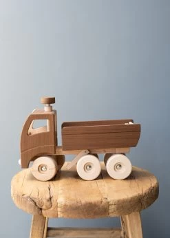 Goki | Handmade Wooden Dump Truck -Odin Parker Toys AJ3 5736