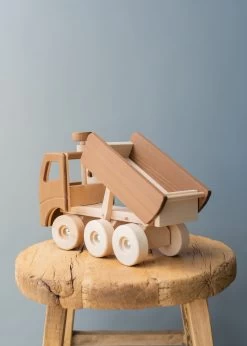 Goki | Handmade Wooden Dump Truck -Odin Parker Toys AJ3 5744