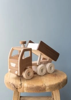 Goki | Handmade Wooden Dump Truck -Odin Parker Toys AJ3 5746