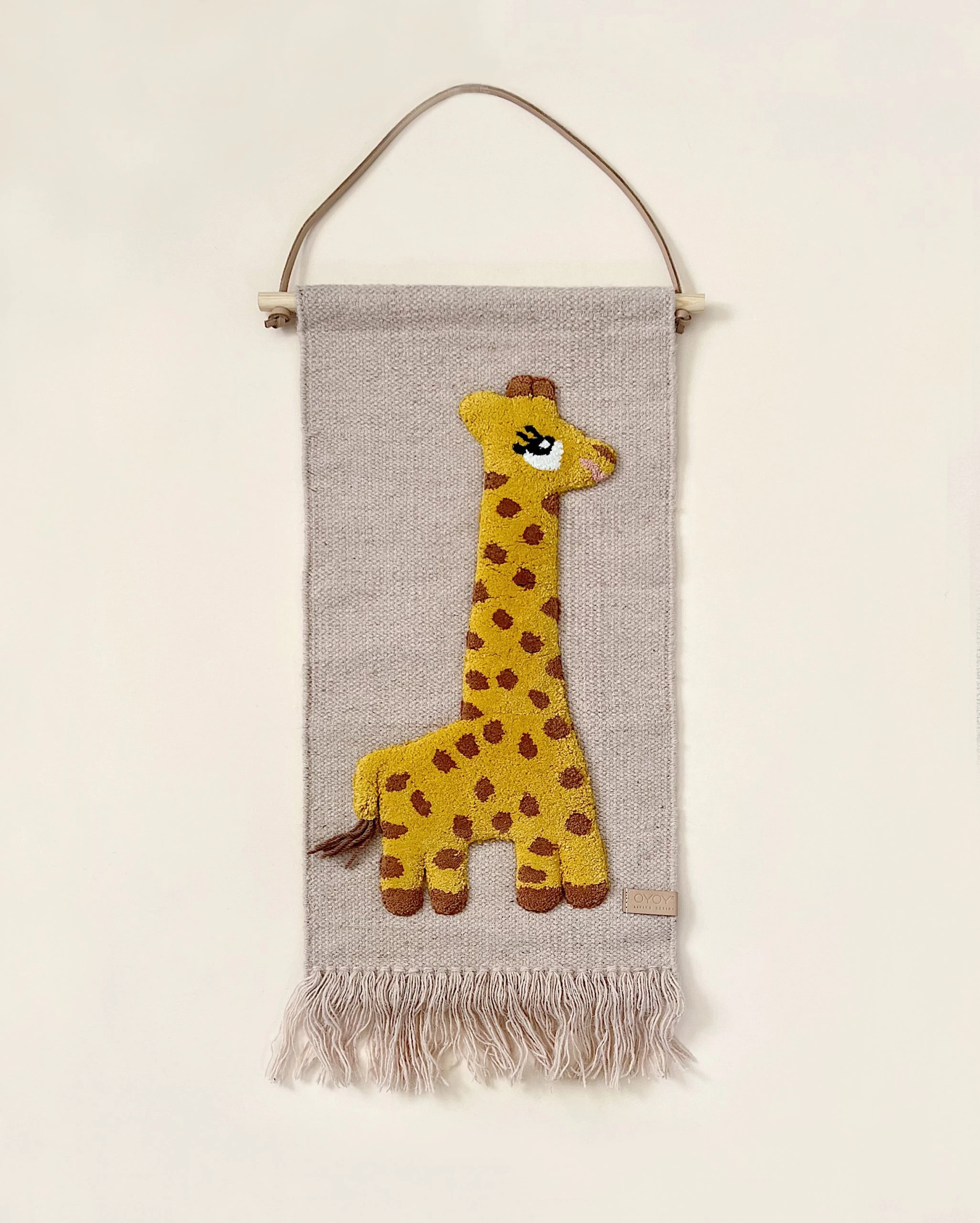 OYOY Giraffe Wall Hanging 1 OYOY Giraffe Wall Hanging