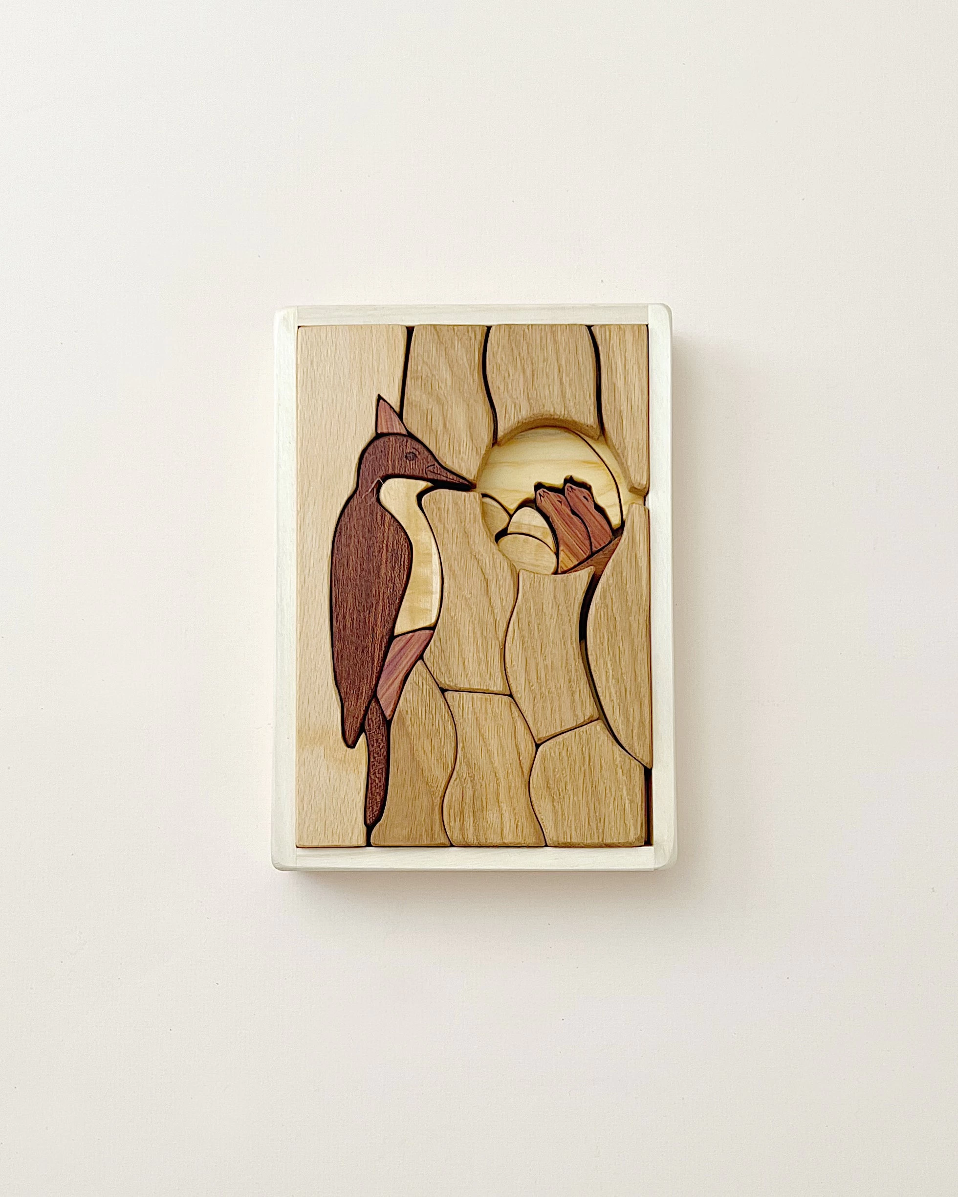 Handmade Double Layer Wooden Puzzle - The Nest 1 Handmade Double Layer Wooden Puzzle - The Nest