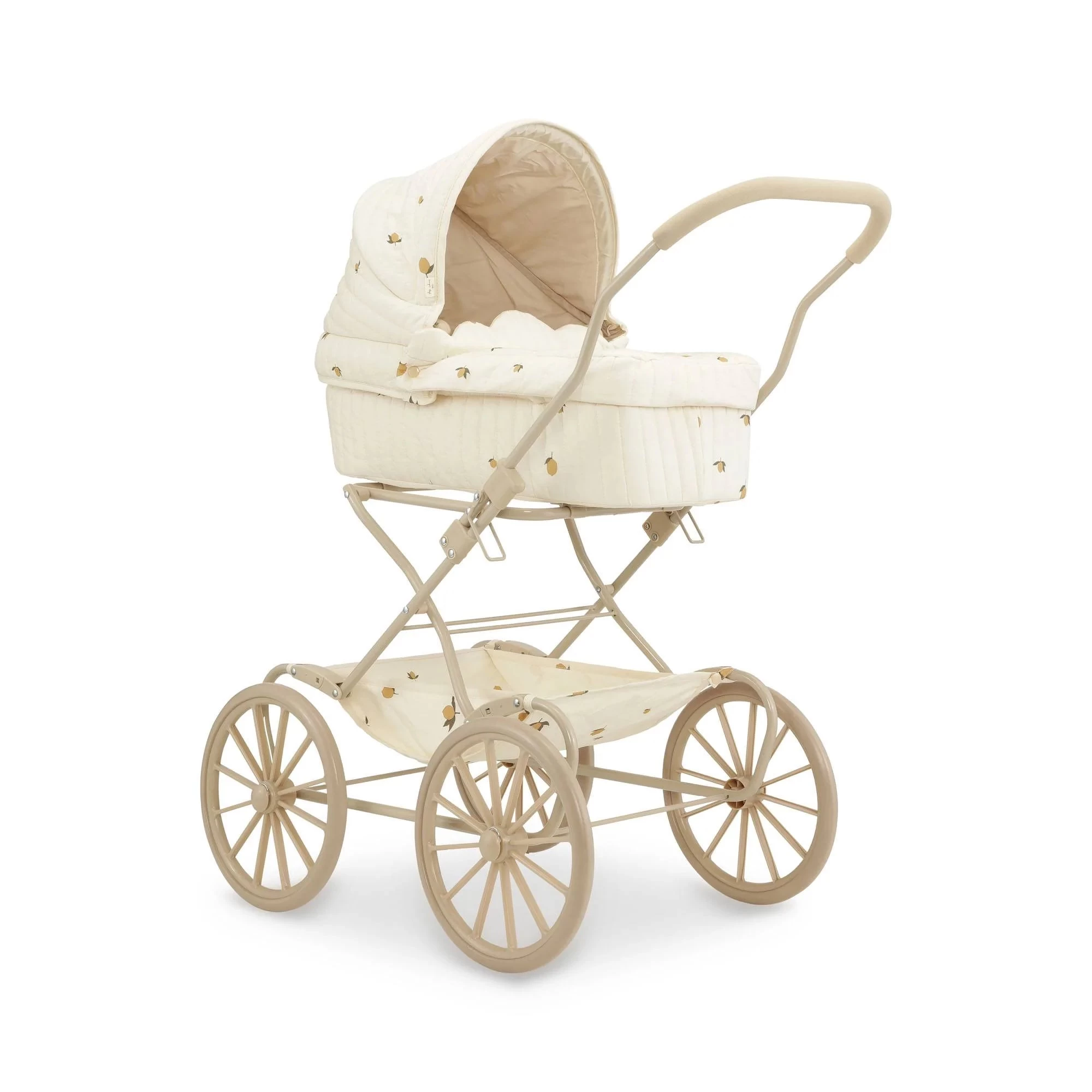 Konges Sløjd Doll Pram - Lemon 2 Konges Sløjd Doll Pram - Lemon - Image 2