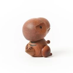 Wooden T-Rex Bobblehead -Odin Parker Toys Dino2
