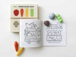 Farm Crayons -Odin Parker Toys Goober Crayons non toxic kids wax crayon Farm 16 jpg