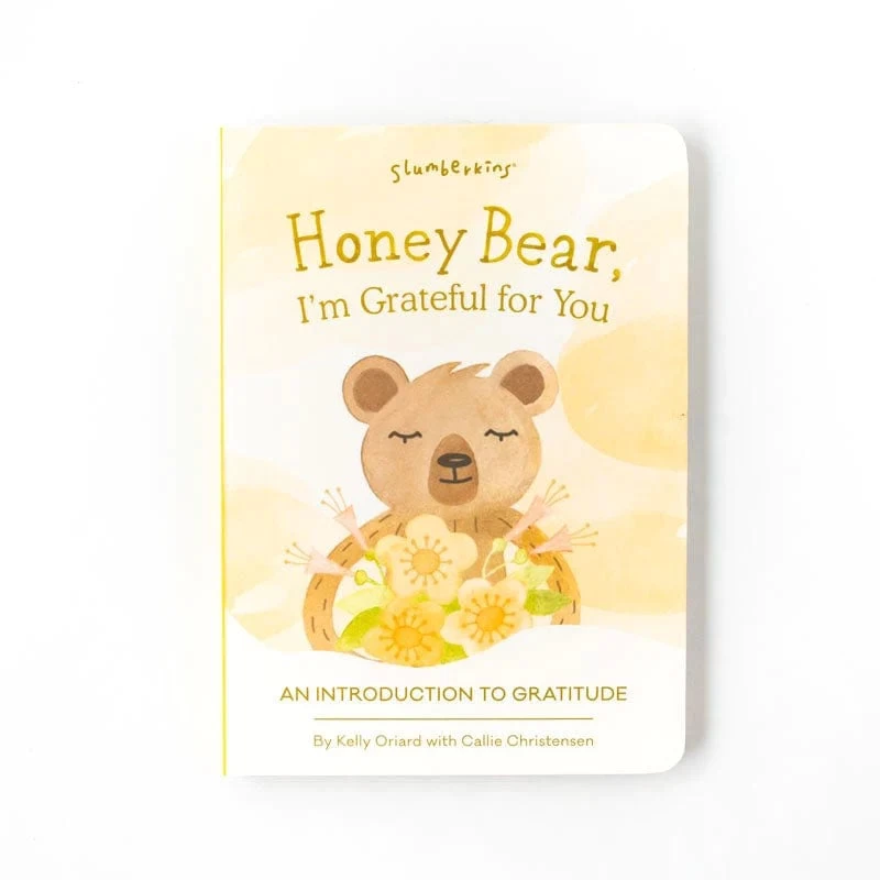 Slumberkins Honey Bear Kin + Lesson Book - Gratitude 8 Slumberkins Honey Bear Kin + Lesson Book - Gratitude - Image 8