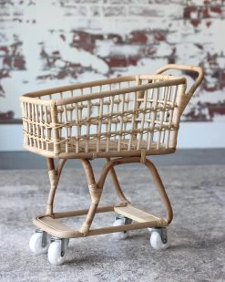 Rattan Grocery Shopping Cart -Odin Parker Toys IMG 0473