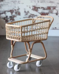 Rattan Grocery Shopping Cart -Odin Parker Toys IMG 0477