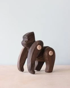 Handmade Wooden Gorilla