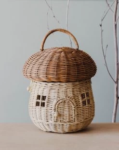 Olli Ella | Mushroom Basket -Odin Parker Toys IMG 2103