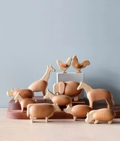 Handmade Chunky Wooden Animals