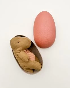 Maileg | Medium Gantosaurus In Egg - Dark Ocher