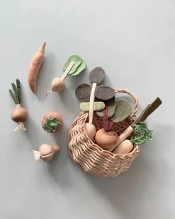 10 Piece Handmade Wooden Vegetable Set -Odin Parker Toys IMG 4259
