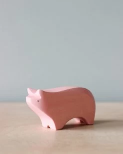 Brin D'Ours | Handmade Wooden Pig Family 17 Brin D'Ours | Handmade Wooden Pig Family -Odin Parker Toys IMG 9525