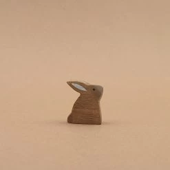 Brin D'Ours | Handmade Wooden Bunny - Brown -Odin Parker Toys Lapereau brunassis