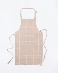 Children's Apron -Odin Parker Toys Milton and Goose Adult Apron Tan Flat Front 1296x jpg