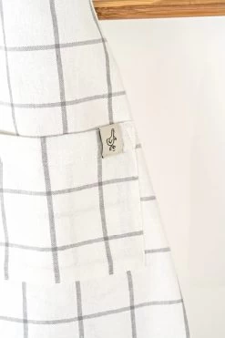 Children's Apron -Odin Parker Toys Milton and Goose Kids Apron Gray Detail 1296x jpg