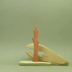 Brin D'Ours | Handmade Green Poplar Tree With Natural Base -Odin Parker Toys Peuplier vert grand2