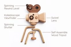 Father’s Factory | Wooden Toy Camera With Tripod -Odin Parker Toys ProductPage WoodenToys Super16 Pro7 2048x2048 c3a7a61f 9afb 4f44 8696 970ea8c6ef15