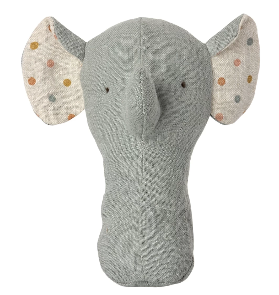 Maileg Lullaby Friend Rattles, Elephant 4 Maileg Lullaby Friend Rattles, Elephant - Image 4