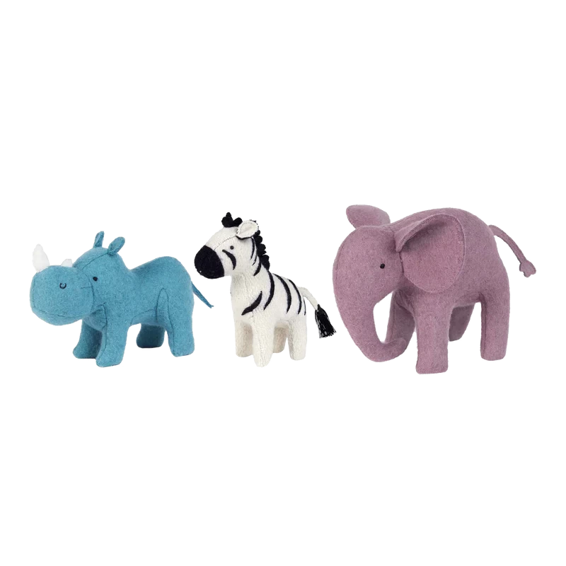 Olli Ella Holdie Folk Felt Safari Animals 3 Olli Ella Holdie Folk Felt Safari Animals - Image 3