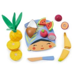 Tender Leaf Toys Tropical Fruit Chopping Board -Odin Parker Toys TL8281 tropical fruit chopping board 1 1296x jpg