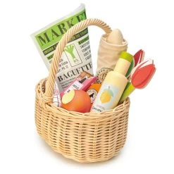 Tender Leaf Toys Shopping Basket -Odin Parker Toys TL8286 market day basket 1 jpg