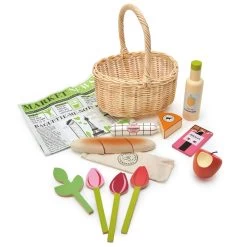 Tender Leaf Toys Shopping Basket -Odin Parker Toys TL8286 market day basket 3 jpg