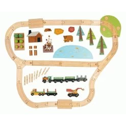 Tender Leaf Toys Wild Pines Train Set -Odin Parker Toys TL8702 wild pines train set 10 jpg