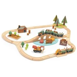 Tender Leaf Toys Wild Pines Train Set -Odin Parker Toys TL8702 wild pines train set 1 jpg