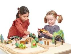Tender Leaf Toys Wild Pines Train Set -Odin Parker Toys TL8702 wild pines train set 4 jpg