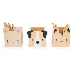 Tender Leaf Toys Pet Pencil Holders (Set Of 3) -Odin Parker Toys TL8827 pet pencil holders 3 1296x jpg